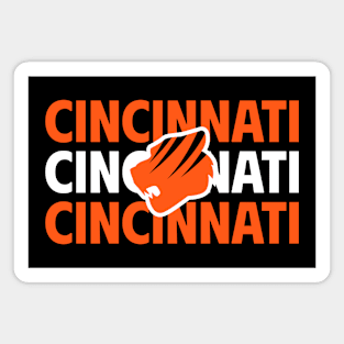 Cincinnati Ohio Football Magnet